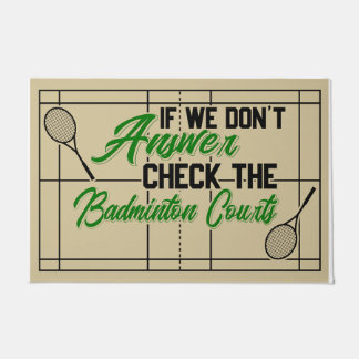 Tapete Se não respondermos verifique os Tribunais de Badm