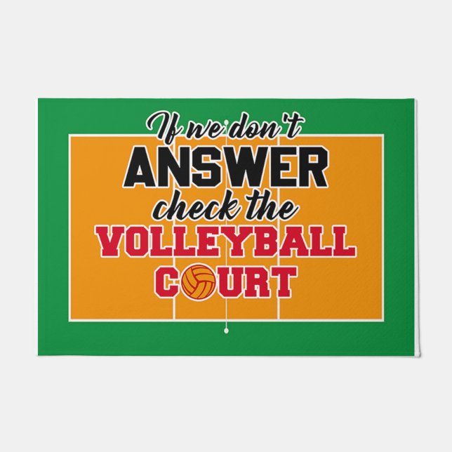 Tapete Se não respondermos, verifique os Tribunais de Vol (Frente)