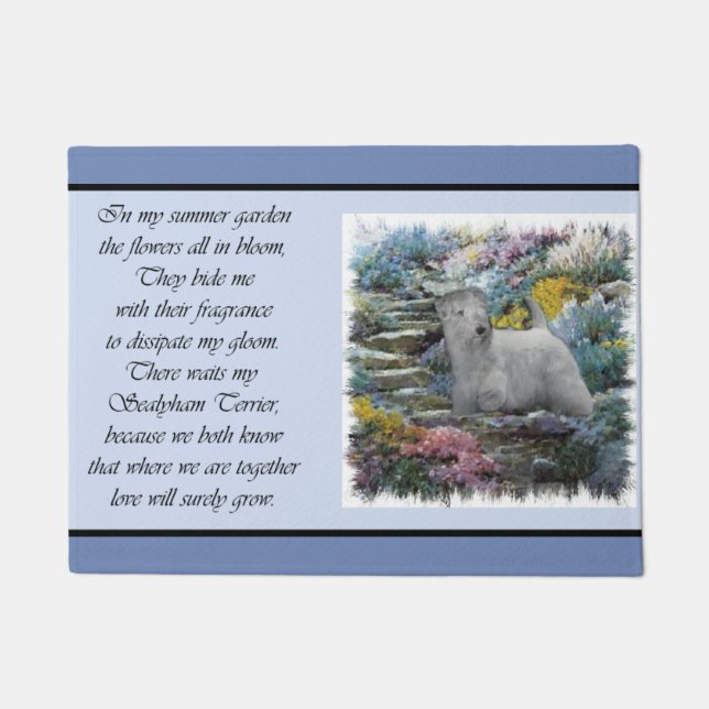 Tapete Sealyham Terrier Lovers Art (Frente)