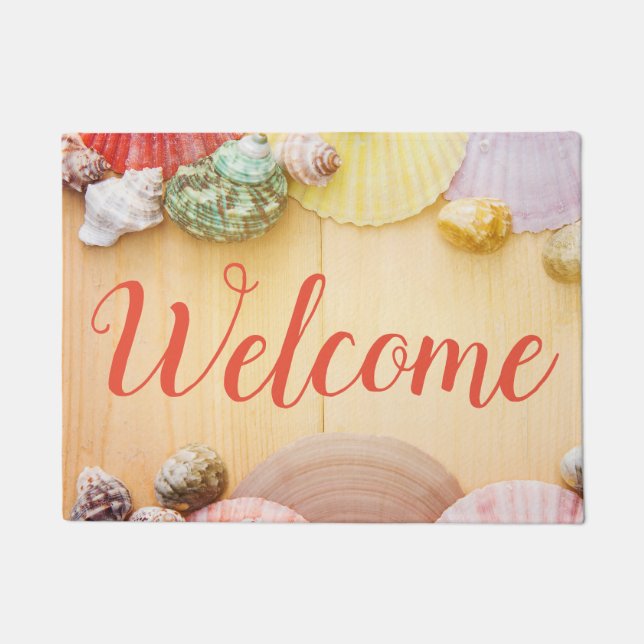 Tapete Seashell Welcome Mat (Frente)