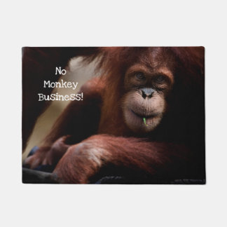 Tapete "Sem Macaco!"