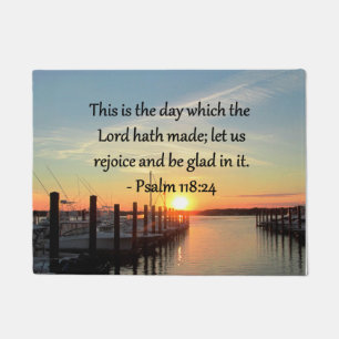 TAPETE SERENE PSALM 118:24 SUNSET SOBRE O LAGO