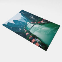 Serenidade Cênica - Decoração de Entrada do Rio Em