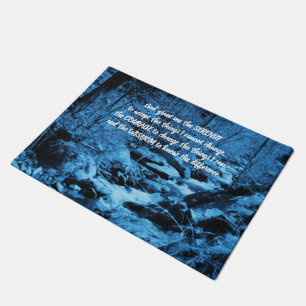Tapete Serenity Prayer Blue Fluindo Inspiração