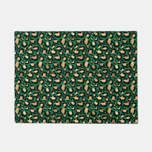Tapete Série Esmeralda e Ouro Safari Design 3