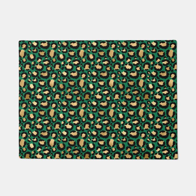 Tapete Série Esmeralda e Ouro Safari Design 3 (Frente)