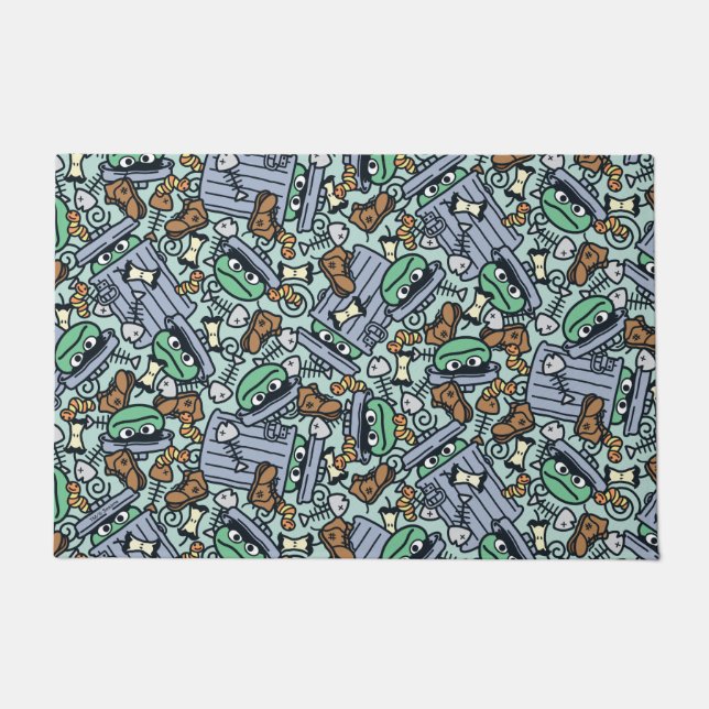 Tapete Sésamo Sésamo | Oscar, o padrão do Grouch (Frente)