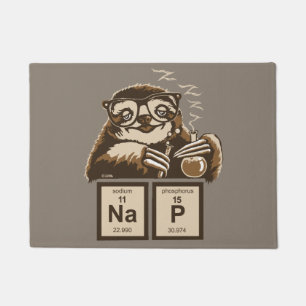 Tapete Sesta descoberta preguiça da química