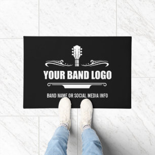 Tapete Seu logotipo de Banda - Escolha sua cor de fundo