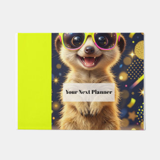 Tapete Seu Próximo Planejador – Capa do Caderno Meerkat