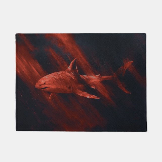 Tapete Shark Red 18 x 24 (Frente)