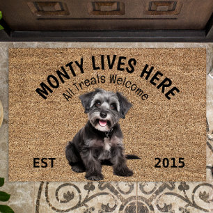Tapete Shnoodle Personalised Dog Lover Doormat