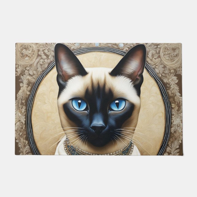 Tapete Siamese Cat Feline (Frente)