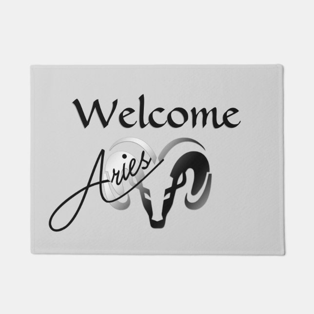 Tapete Silver Aria o Ram Zodiac (Frente)