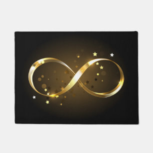 Tapete Símbolo Infinity do ouro