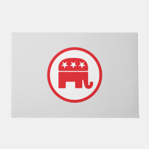 Tapete Símbolo Político do Partido Republicano (Elefante)