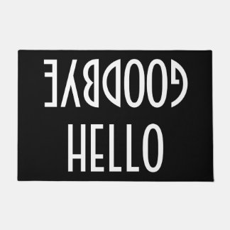 Tapete Simples Black and White Hello Goodbye