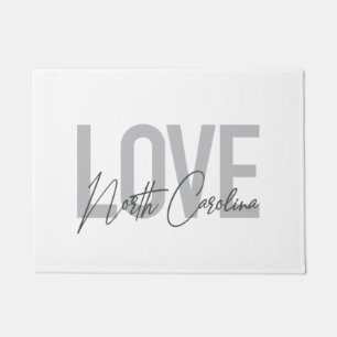 Tapete Simples, moderno, urbano design Love Carolina do N