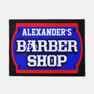 Tapete Sinal de Barbershop Personalizar