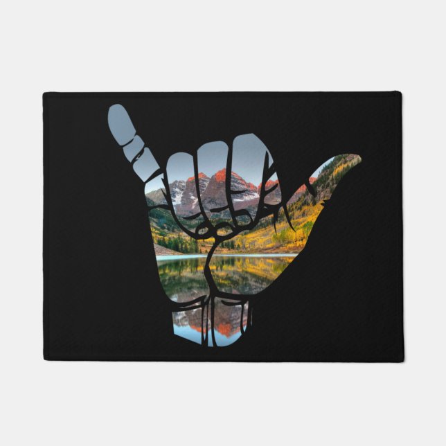 Tapete Sinal de Colorado Shaka - Maron Bells (Frente)