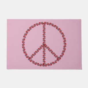 Tapete Sinal de paz rosa