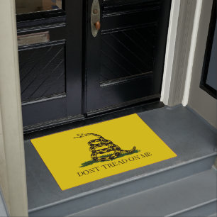 Tapete Sinalizador de Gadsden (Não Piso em Mim) (Sinaliza