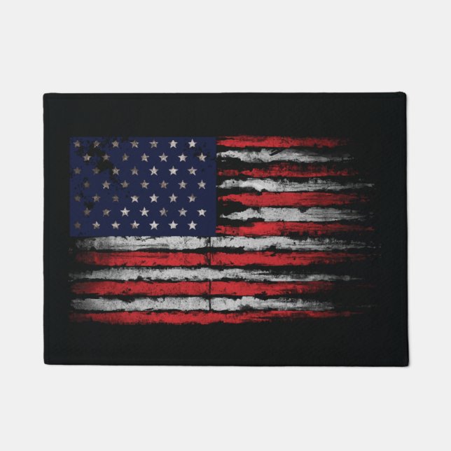 Tapete Sinalizador Grunge U.S.A (Frente)