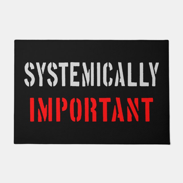 Tapete Sistemicamente importante (Frente)