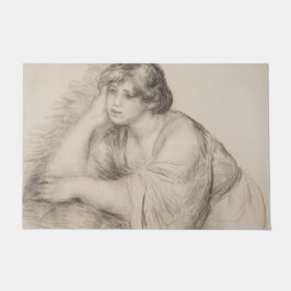 Tapete Sitting Girl (por Pierre-Auguste Renoir)