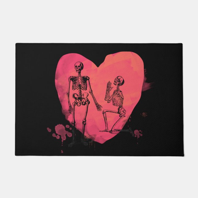 Tapete Skeleton Love (Frente)