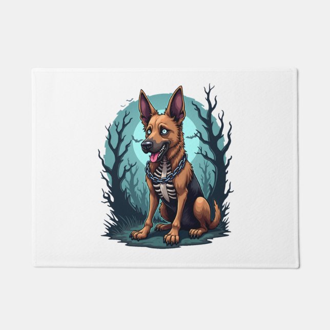 Tapete Skeleton Shepherd Dog (Frente)