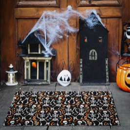 Tapete Skeletons Dançantes Halloween ou Dia dos Mortos