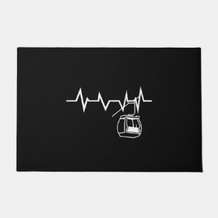 Tapete Ski Lift Heartbeat Skier