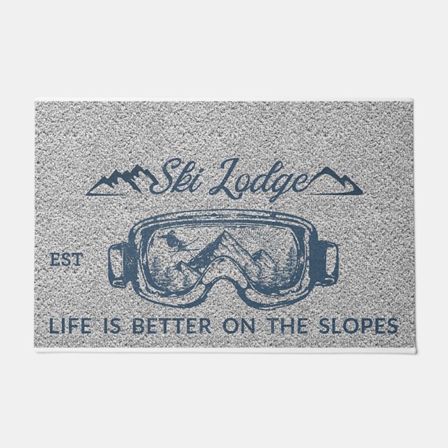 Tapete Ski Lodge, Life Is Better On The Slopes (Frente)