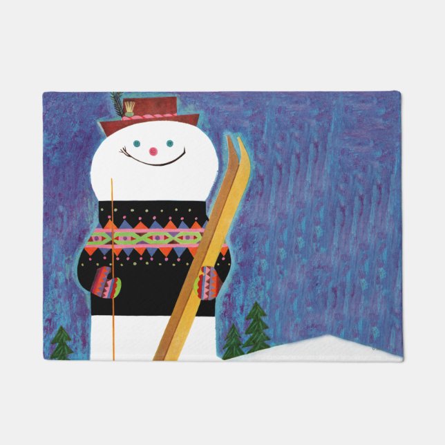 Tapete Skis para Snowman (Frente)
