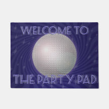Slogan do Party Pad Divertido Disco Ball Fiesta