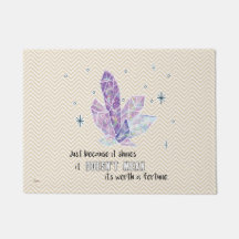 Só porque brilha... Diamond Doormat