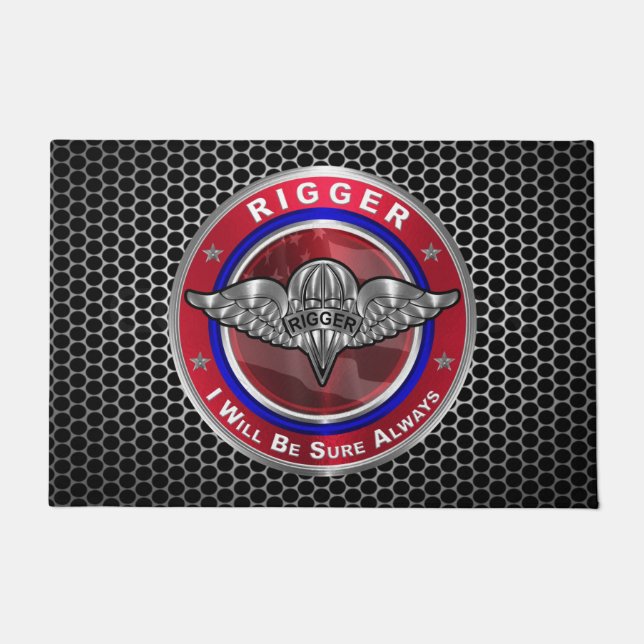 Tapete Soldados Aéreos Mais Rigorosos   (Frente)