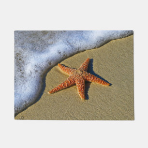 Tapete Solteiro Starfish na praia