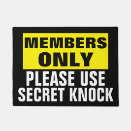 Tapete Somente Membros