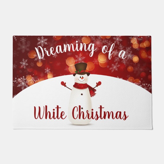 Tapete Sonhando com um Natal Branco (Frente)