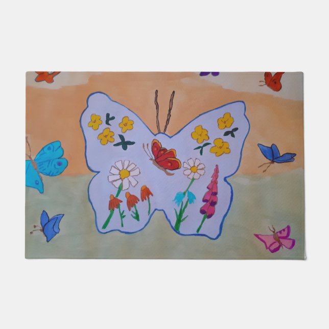Tapete Sonho de borboleta (Frente)