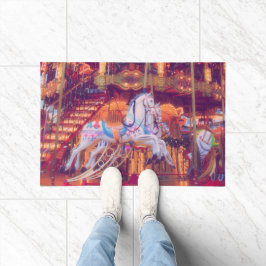 Tapete sonho infantil - carrossel antigo