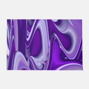 Tapete Sonhos de Arco-Íris de Flor Roxo