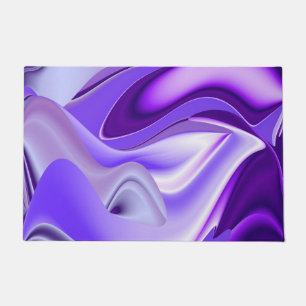 Tapete Sonhos de Arco-Íris de Flor Roxo