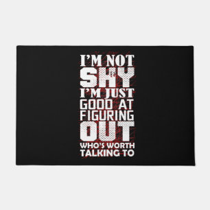 Tapete Sou bom em descobrir quem vale a pena falar