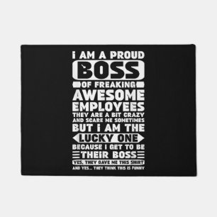 Tapete Sou um Chefe Orgulhoso de Empregados Admiráveis.