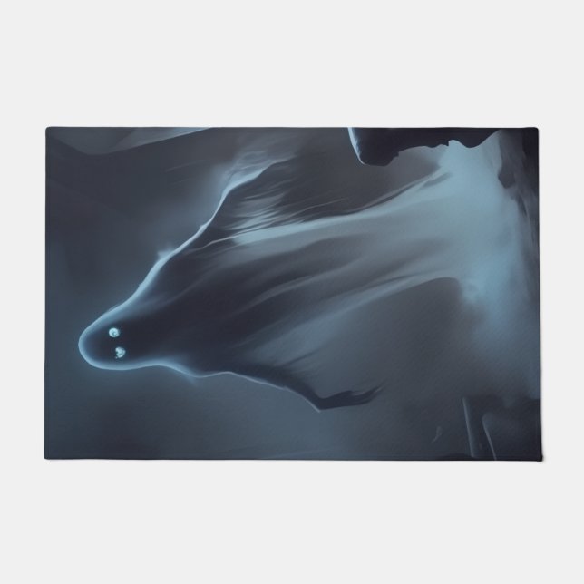 Tapete Spooky Ghost Welcome Doormat (Frente)