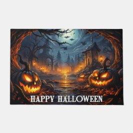 Tapete Spooky Pumpkins | Feliz Dia das Bruxas