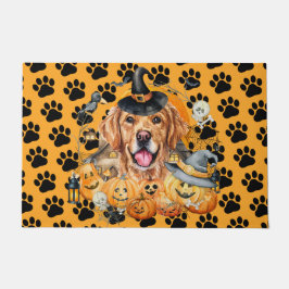 Tapete Spooky Season Ouro de Abóbora Halloween